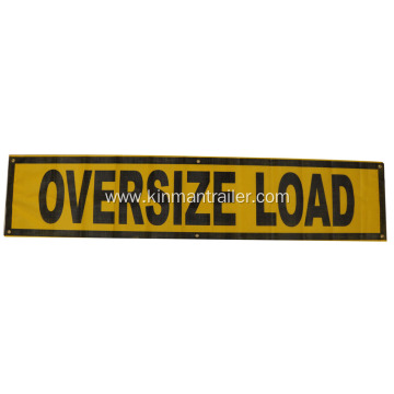 wide load mesh banner